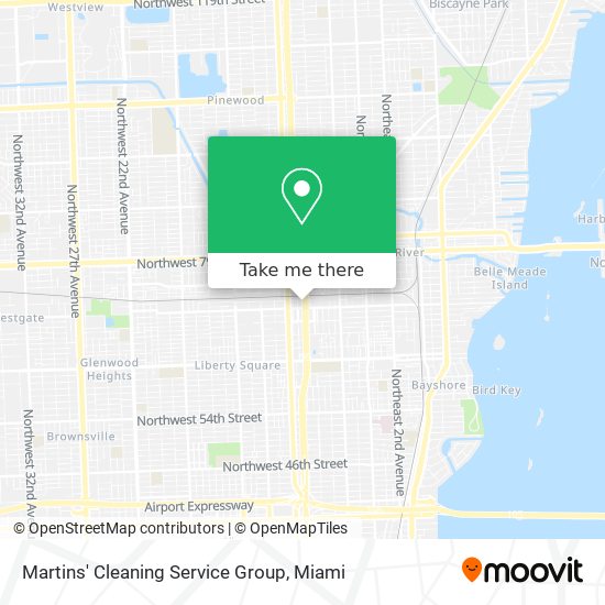 Martins' Cleaning Service Group map