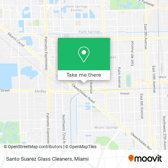 Santo Suarez Glass Cleaners map