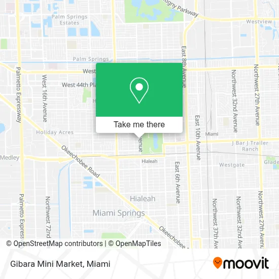 Gibara Mini Market map