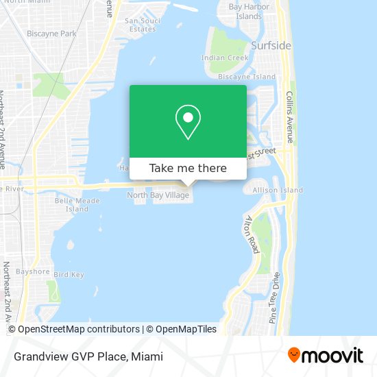 Mapa de Grandview GVP Place
