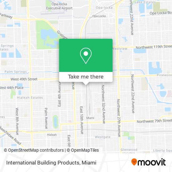 International Building Products map