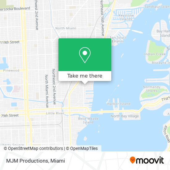 MJM Productions map