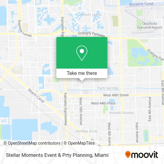Stellar Moments Event & Prty Planning map
