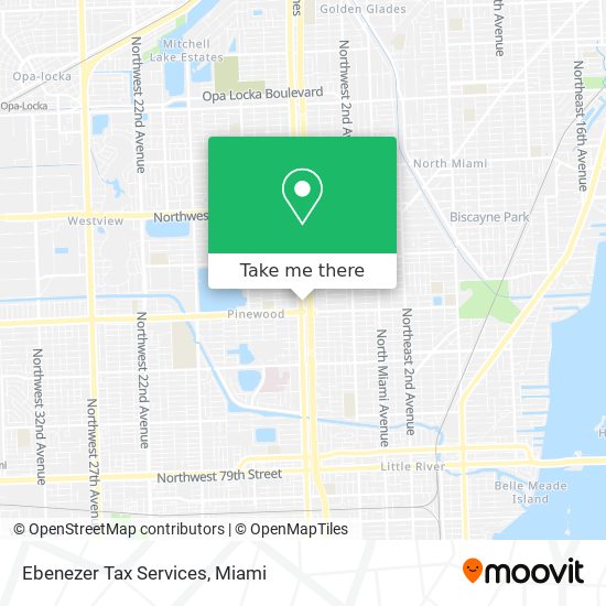 Ebenezer Tax Services map