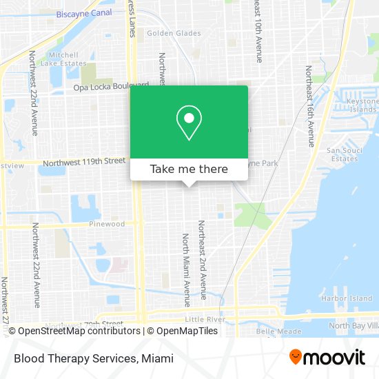 Blood Therapy Services map