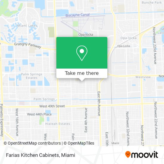 Farias Kitchen Cabinets map