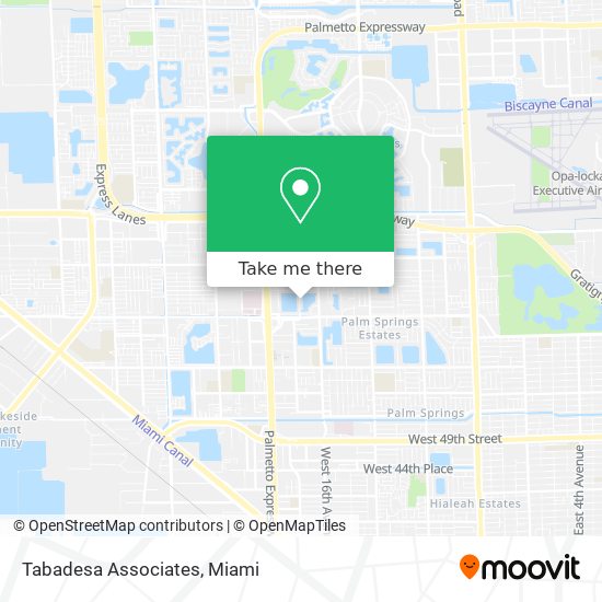 Tabadesa Associates map