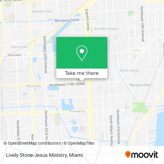 Mapa de Lively Stone-Jesus Ministry