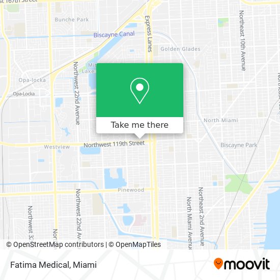 Fatima Medical map