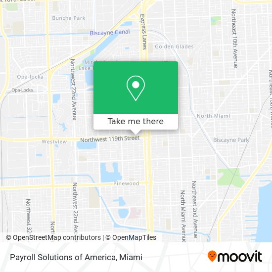 Mapa de Payroll Solutions of America