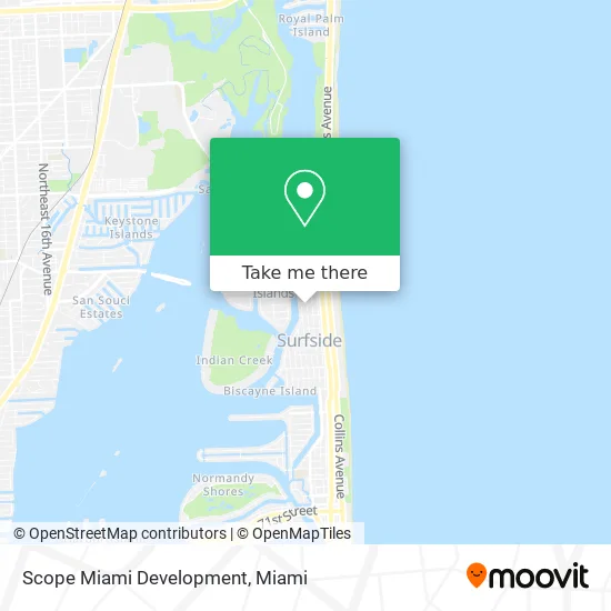 Scope Miami Development map
