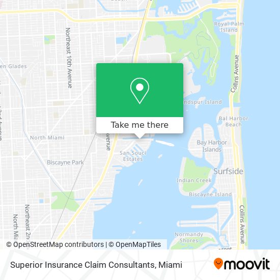 Mapa de Superior Insurance Claim Consultants