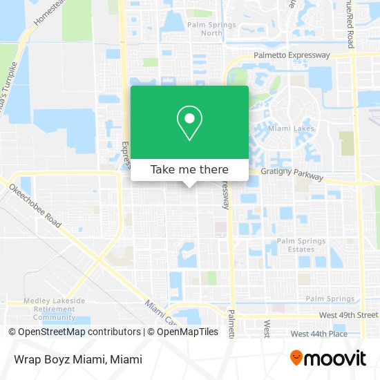 Wrap Boyz Miami map