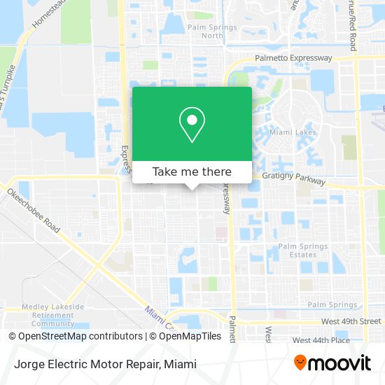 Mapa de Jorge Electric Motor Repair