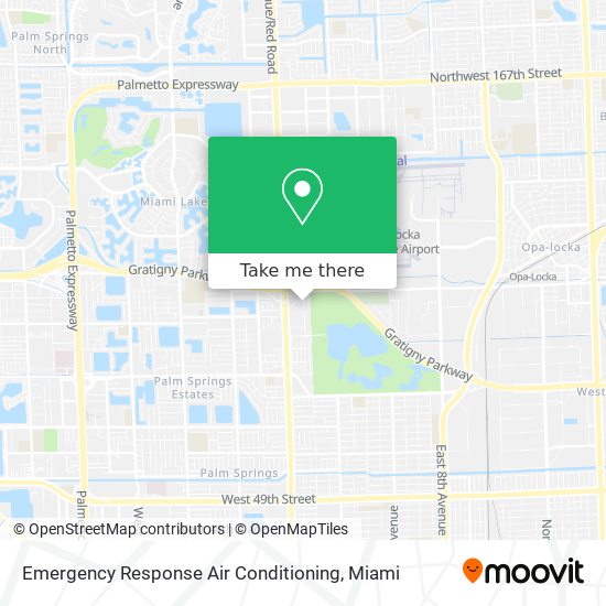 Mapa de Emergency Response Air Conditioning