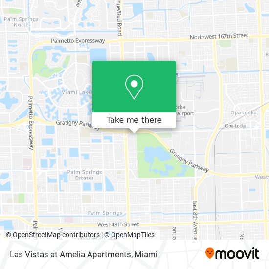 Las Vistas at Amelia Apartments map