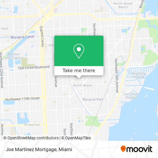 Joe Martinez Mortgage map