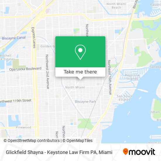 Glickfield Shayna - Keystone Law Firm PA map