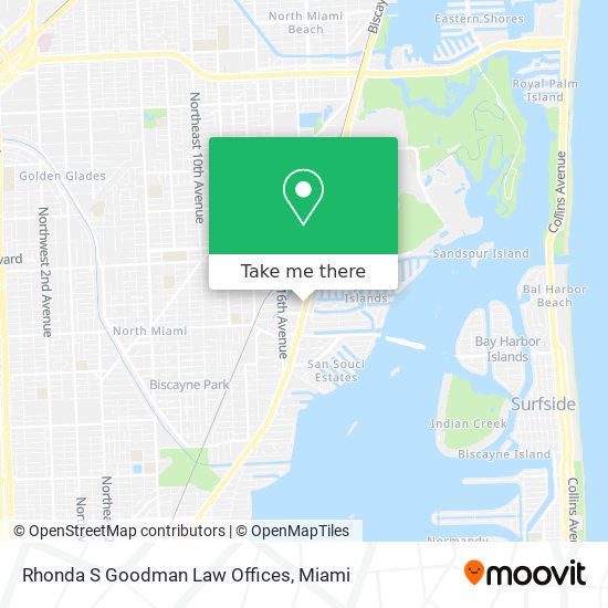Mapa de Rhonda S Goodman Law Offices