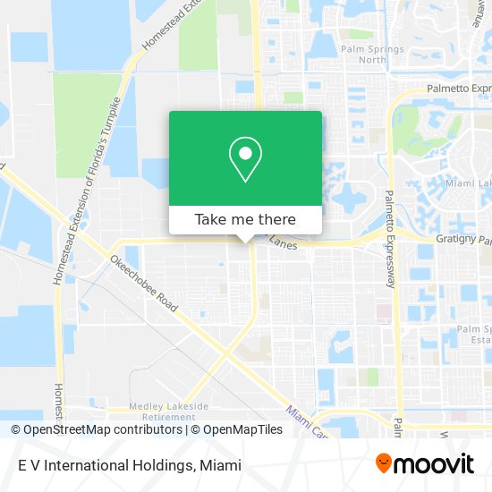 E V International Holdings map