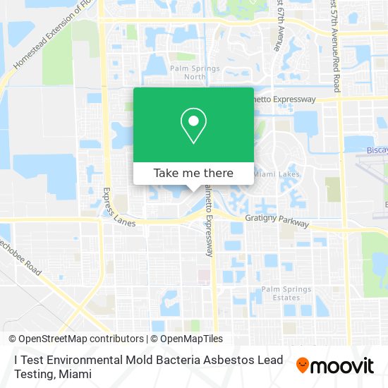 I Test Environmental Mold Bacteria Asbestos Lead Testing map