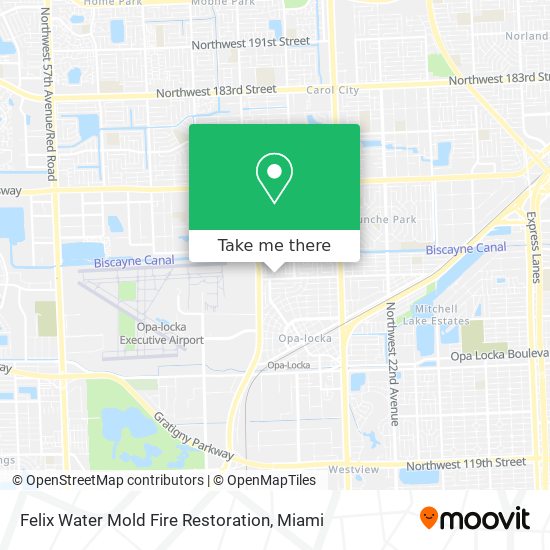 Felix Water Mold Fire Restoration map