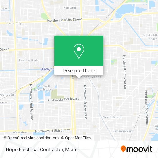 Mapa de Hope Electrical Contractor