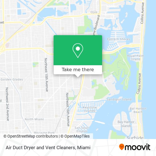 Air Duct Dryer and Vent Cleaners map