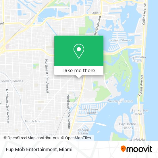 Fup Mob Entertainment map