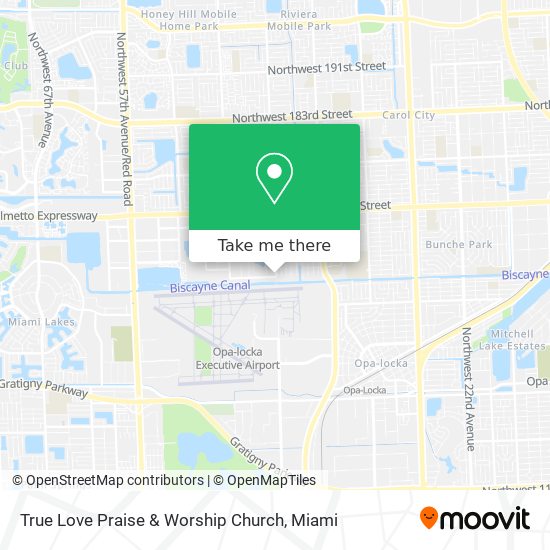 True Love Praise & Worship Church map