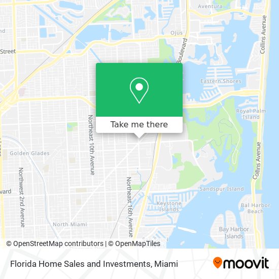 Florida Home Sales and Investments map