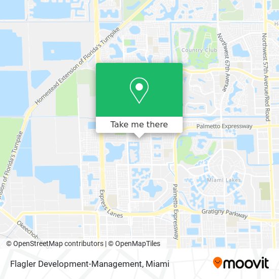 Mapa de Flagler Development-Management