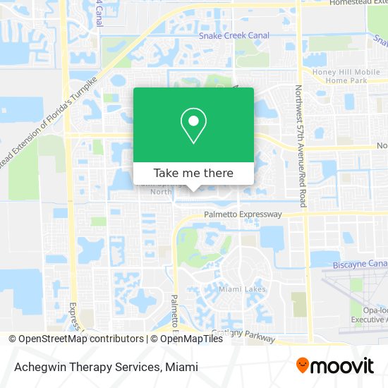 Achegwin Therapy Services map