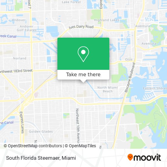 South Florida Steemaer map