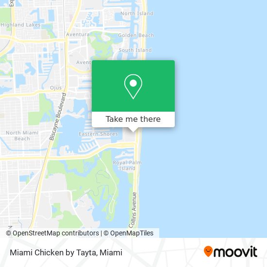 Miami Chicken by Tayta map