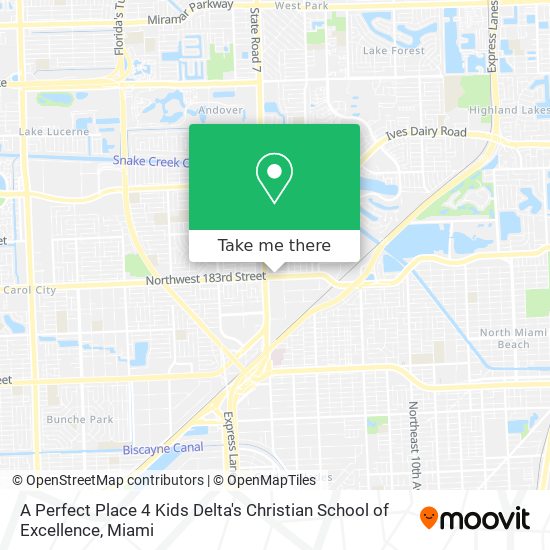 A Perfect Place 4 Kids Delta's Christian School of Excellence map