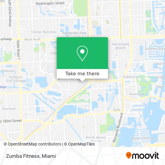 Zumba Fitness map