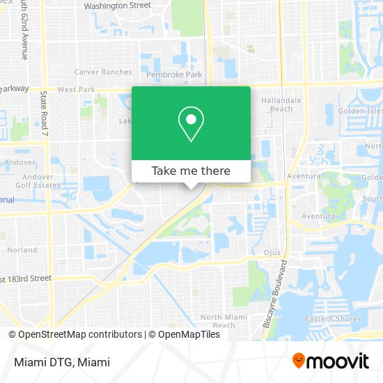 Miami DTG map