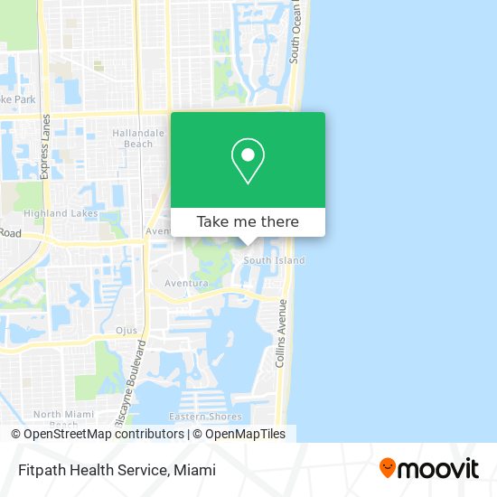 Fitpath Health Service map