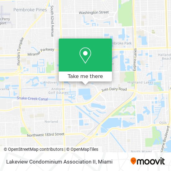 Lakeview Condominium Association II map