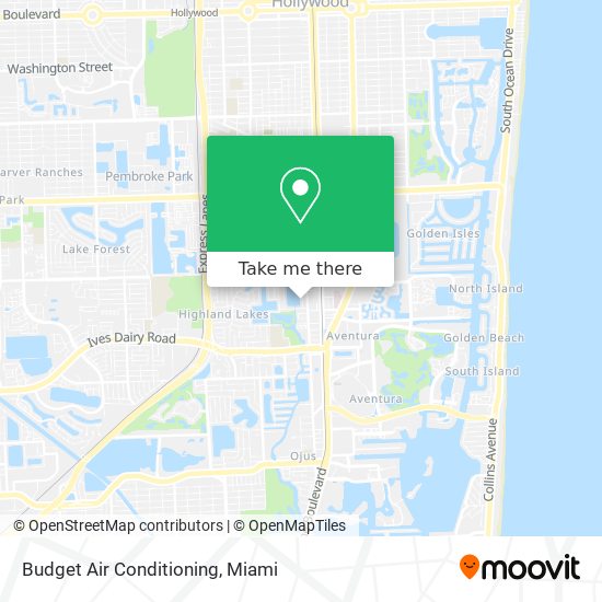 Budget Air Conditioning map