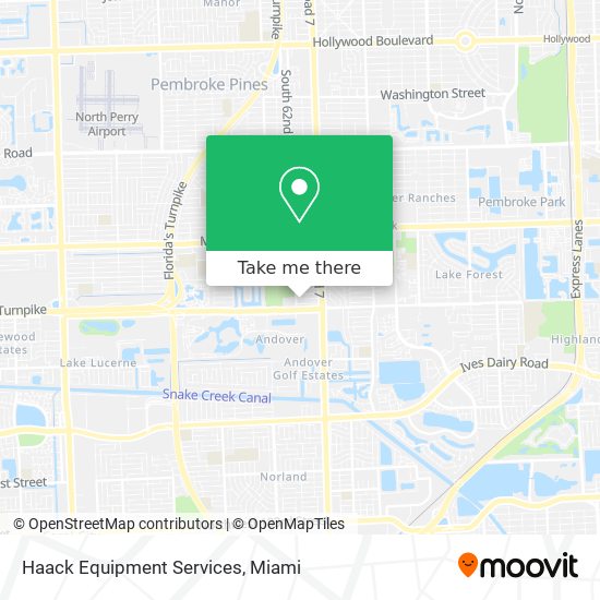 Haack Equipment Services map