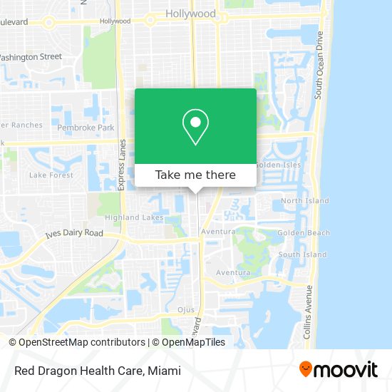 Red Dragon Health Care map