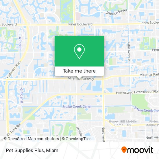 Pet Supplies Plus map