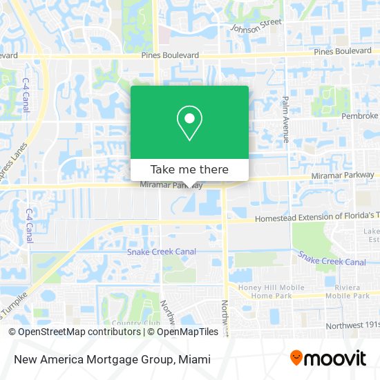 Mapa de New America Mortgage Group