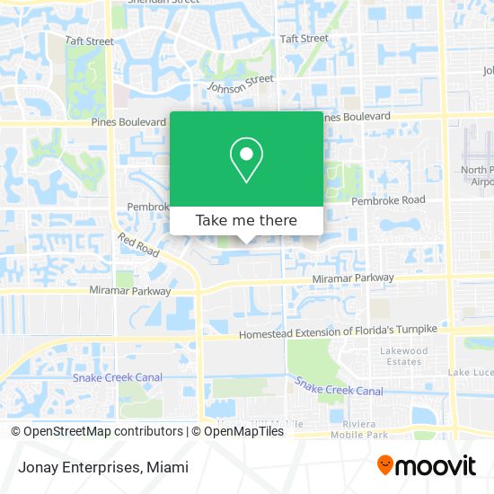 Jonay Enterprises map