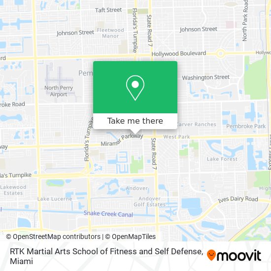 RTK Martial Arts School of Fitness and Self Defense map