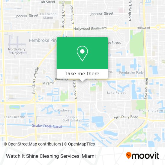 Watch It Shine Cleaning Services map