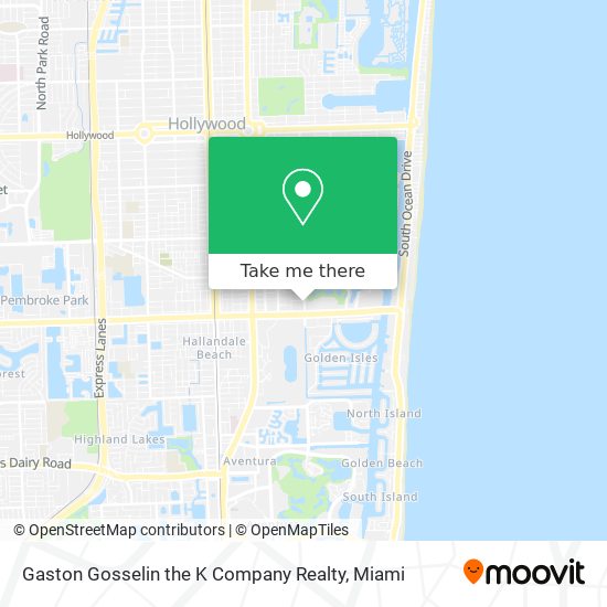 Mapa de Gaston Gosselin the K Company Realty