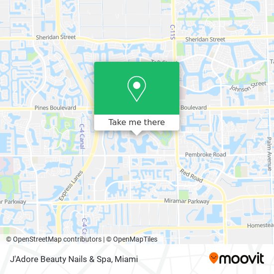 J'Adore Beauty Nails & Spa map